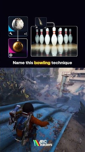 Crazy Bowling Tech in ARC Raiders 🎳 #shorts #arcraiders