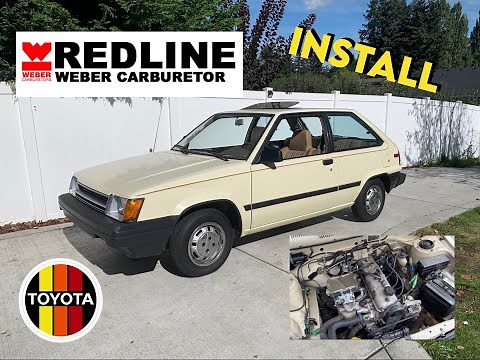 Toyota Tercel Weber 32/36 Carburetor Install