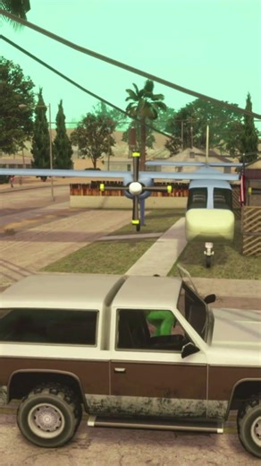 GTA San Andreas : Definitive Edition - Why A Plane Spawns In A House In Fort Carson #shorts