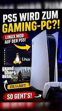 PS5 becomes a gaming PC 😳 Linux Mod makes it possible!