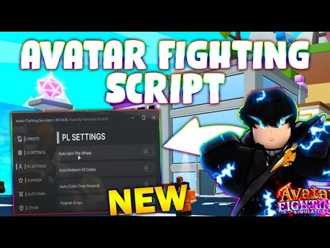 *NEW* Avatar Fighting Simulator Script (PASTEBIN 2025) (AUTO FARM , REDEEM ALL CODES , MAGNET DROPS)