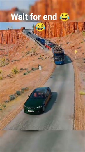 Bus & Big + Small Cars vs hit with a hammer BeamNG.drive #ytshorts #shorts #shortsfeed