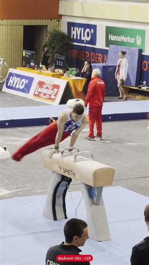 📌 Radomi Sliz 🇨🇿 | Pommel Horse | Men’s Qualification | FIG World Cup Cottbus 2026