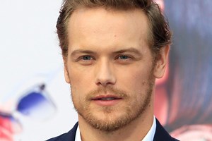 Outlander star Sam Heughan unveils new hair colour