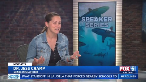 Shark Researcher Shares Experience at La Jolla Music Society Speaker Series