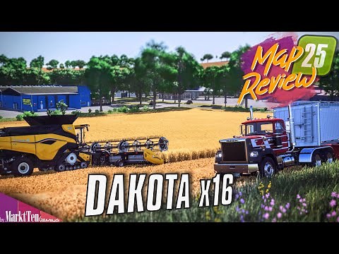 LS25 Map | DAKOTA 16x – A truly beautiful XXL map | Farming Simulator 25