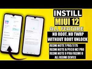 MIUI 12 Install All Feature No Root,No Twrp,Without Boot Unloack Redmi note 7 pro/7s/7,Note 8 Etc