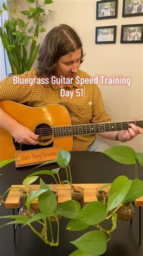 Bluegrass Guitar Speed Training Day 51