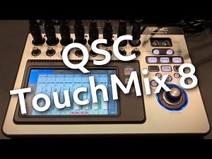 QSC TouchMix 8 overview