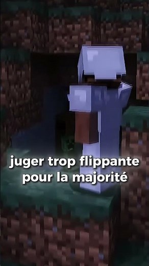 Ce mob était trop EFFRAYANT pour Minecraft… #minecraft #minecraftshorts #shorts