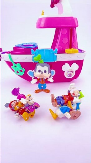 Unboxing & Experience Minnie Mouse Toys Collection #mickeymouse #shortvideo