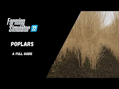 FS22 - Poplar, A Full Guide - Farming Simulator 22