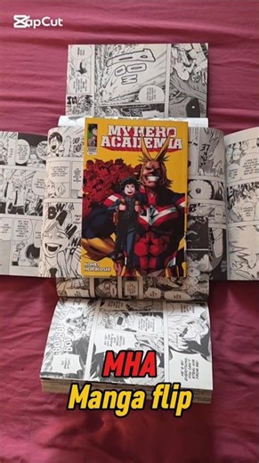 MHA Manga Flip Trend 💚 [ #mha #manga #trend #myheroacademia ]