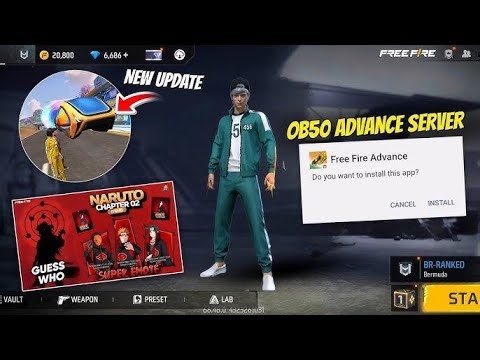 How to install advance server in free fire 🔥 