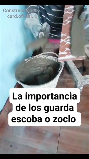 Los guardaescoba o zocalos son muy importantes en una construcción aquí les enseño porque #construccionescard síganme | cardconstrucciones_