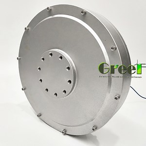 [Hot Item] 10kw Brushless Axial Flux Coreless Generator