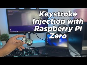 Keystroke Injection With a Raspberry Pi Zero / HID / Reverse Shell and Password Stealer