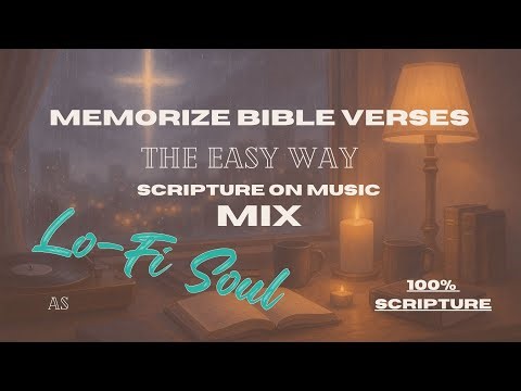 Memorize Bible Verses the Easy Way (100% Scripture) | 50 Min Lofi Soul “Scripture on Music” Mix