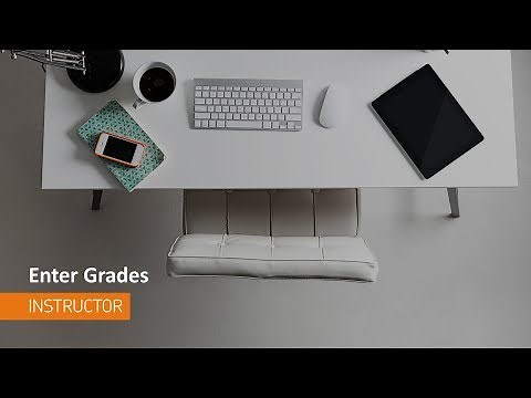 Grades - Enter Grades - Instructor