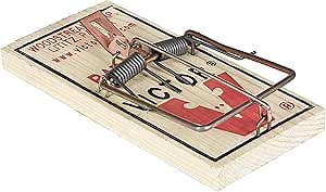 Victor M201 Metal Pedal Sustainably Sourced FSC Wood Snap Rat Trap