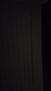 What are the various dating techniques used by archaeologists?... | Filo