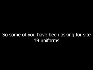 SCP Site 19 Roblox uniforms info