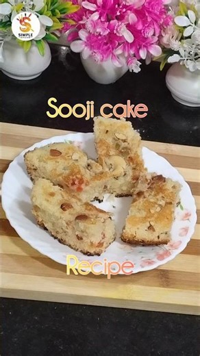 sooji cake recipe #sooji #cakerecipe #cake #sooji #soojirecipe #viralshorts