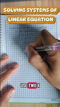 Solving Systems of Linear Equations | Precalculus Review Guide,
