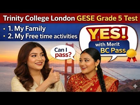 B1 English Test (GESE Grade 5) | SELT British Citizenship| Trinity College London ILR UK