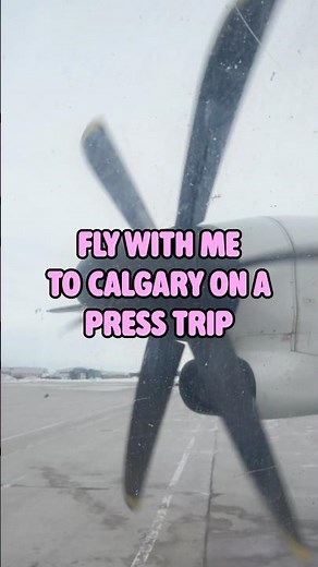 Flying into Calgary, Alberta, Canada 🇨🇦| From YXU to YYZ to YYC ✈️