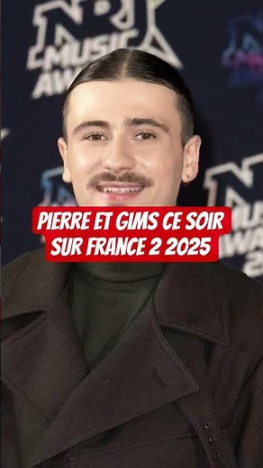 le concert de Gims et de pierre Garnier sur France 2 ce soir mardi vers 21 h 2025