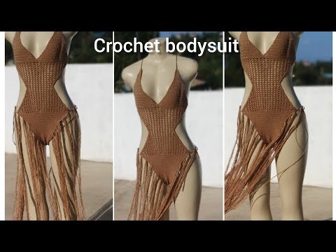 Crochet body suit/Tutorial DIY..