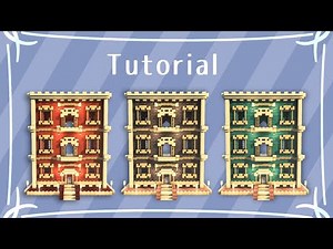Minecraft: Cute House Build Tutorial ≫ Simple 3 Story Design - Favorite Blocks