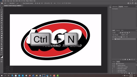 Photoshop: How to create a dynamic logotype from scratch!