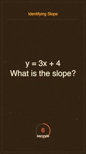 This Identifying Slope question is easier than it looks! 👀