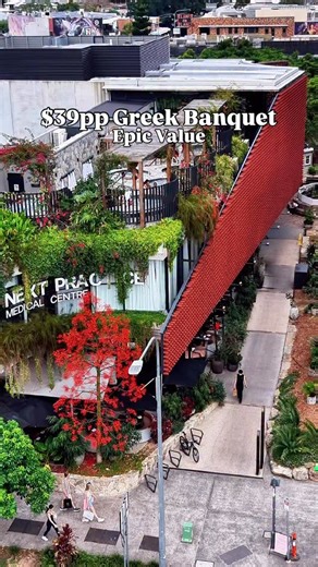 [ MUST TRY ] Brisbane Has An Inner-City Greek Lunch Banquet For $39pp And Honestly… It Feels Illegal 🇬🇷 Tucked away in West Village is a Greek dining spot quietly serving up a lunch banquet for just $39 per person, and yes, it’s very much real. We’re talking warm pita with creamy dips to start, golden halloumi chips that disappear far too quickly, juicy chicken souvla hot off the grill, fluffy Greek rice, and roasted cauliflower that somehow becomes the unsung hero of the table. All served ban