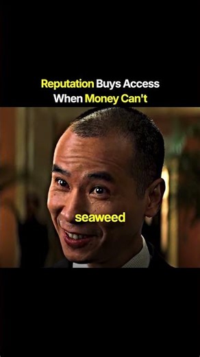 Reputation Buys Access When Money Can't