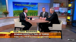 Boston Bombing Suspect Communicating