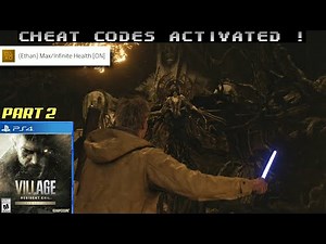 Resident Evil 8 Village | Part 2 | End of Main Story | PS4 | Cheat Codes Activated | Long-play