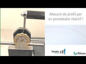 Mesure de profil sur pièces - profilomètre