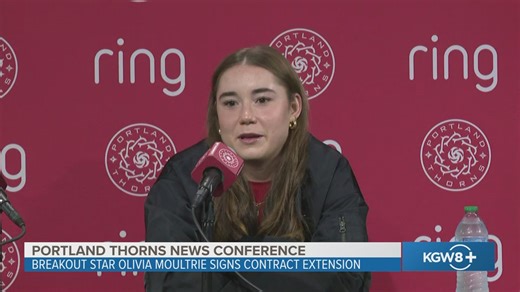 Thorns’ Olivia Moultrie on staying in Portland: 'Want to be the best player in the world'