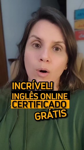 Aprenda Inglês Online Com Certificado e Grátis #gratis #dicas #cursosgratis #cursosgratuitos #cursosgratuitoscomcertificado #cursosgratuitosoline #cursodeinglesgratis #cursodeingles #aprendaingles #aprendainglesgratis