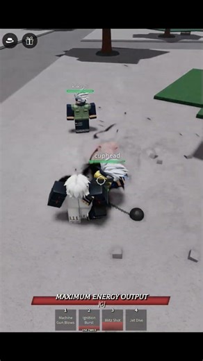 had to show him how its done #roblox #tsb #thestrongestbattlegrounds #saitamabattlegrounds