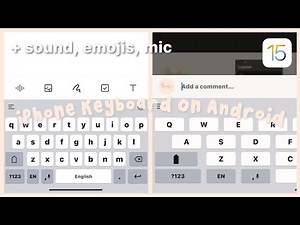 📱💥 Get iOS 17 Keyboard on Android TODAY! 🔥🎉 iPhone Keyboard with Sound, Emojis, and Landscape Mode!