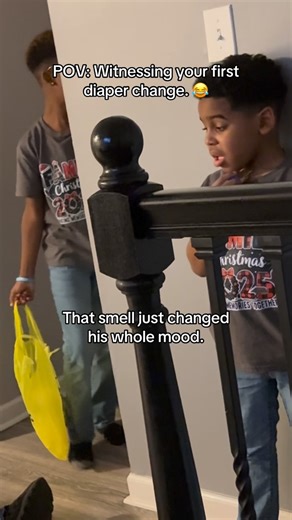 RichFam on Instagram: "That baby poop smell hits different!!! 😂😂 #funny #funnykidsvideo #funnyvideos #funnyvids #kids #siblings"