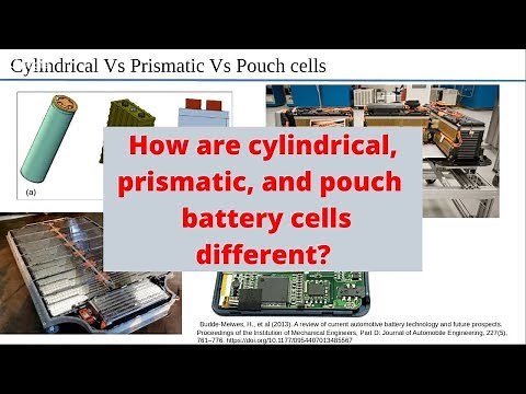 How are cylindrical, prismatic, and pouch style battery cells different?