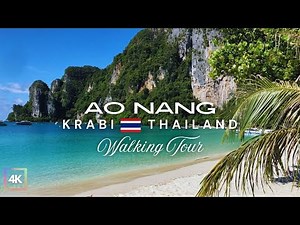 🎶 Thailand | Krabi | Ao Nang: "THE BEATING HEART OF KRABI! ❤️ Epic Sights & Sounds of Ao Nang"