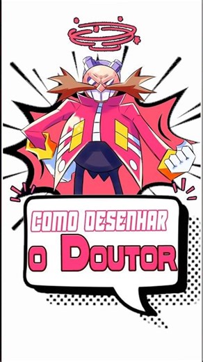 Como Desenhar o Doutor Eggman: Tutorial Passo a Passo! #sonicthehedgehog #sonic #sonicexe #desenho