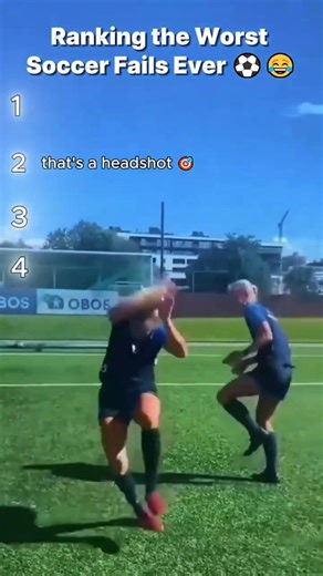 Ranking the Worst Soccer Fails Ever ⚽😂 #fails #soccer #shorts