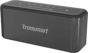 Tronsmart Mega Pro 60W Bluetooth Speaker, Intuitive Touch Panel, 3 EQ Effects, SoundPulse Tech, Wireless Stereo Pairing, NFC Connection, Built-in Powerbank, Voice Assistant, Wireless Speaker for Home